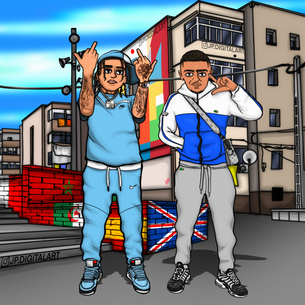 Central Cee & Morad – by jp.digitalart