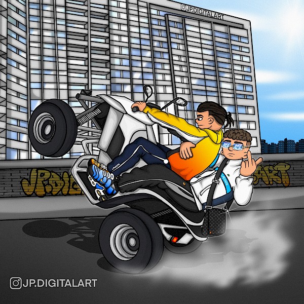 Quad wheelie – by jp.digitalart
