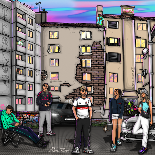 Haifische im bando mec moneysac – by jp.digitalart